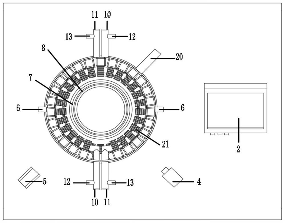 Heat treatment device and heat treatment method for complex contour bellows