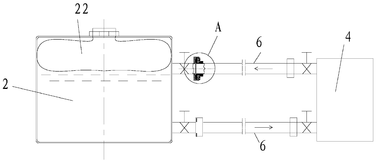 Vacuuming oiling method for transformer, and equipment for realizing the method