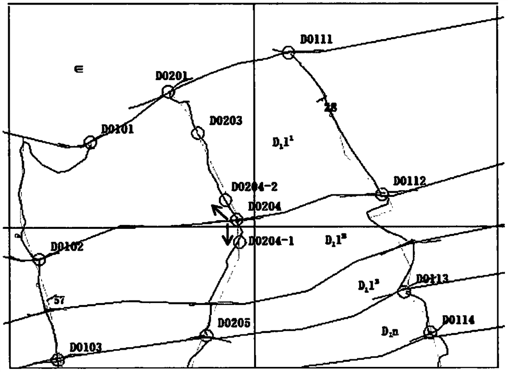 Geological route PRB data classification label processing method according to mapping unit lithology