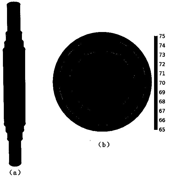 Oil-immersed paper sleeve main insulation non-uniform aging state evaluation method based on correction X model