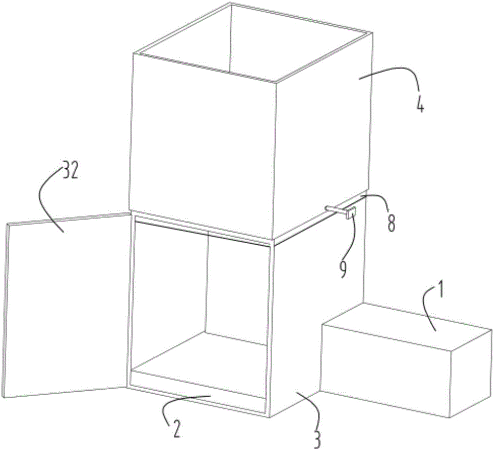 Packing device for express delivery of fragile articles