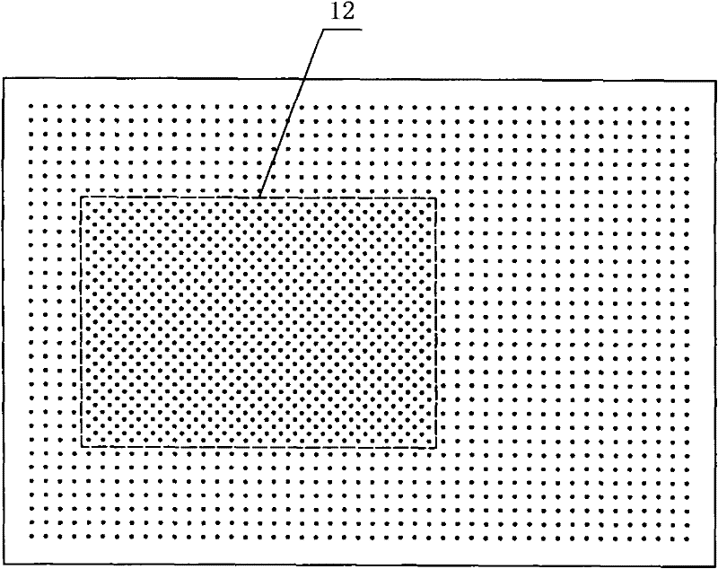 Anti-blocking device for coal falling region of coal-fired boiler