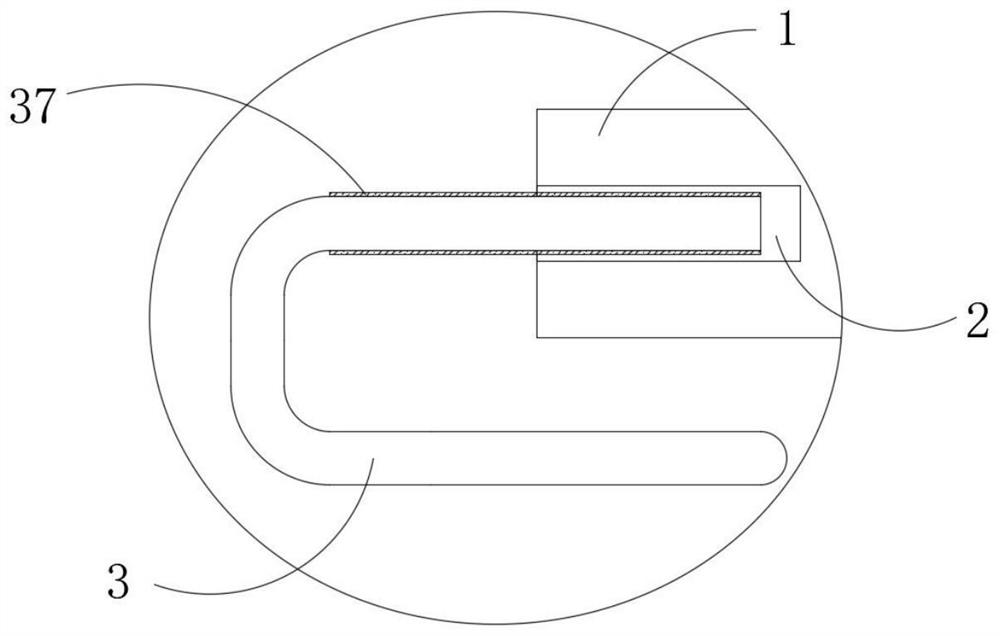 Oral periodontal treatment medicine applying and flushing integrated device