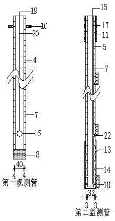 Subsoil state monitoring device and method