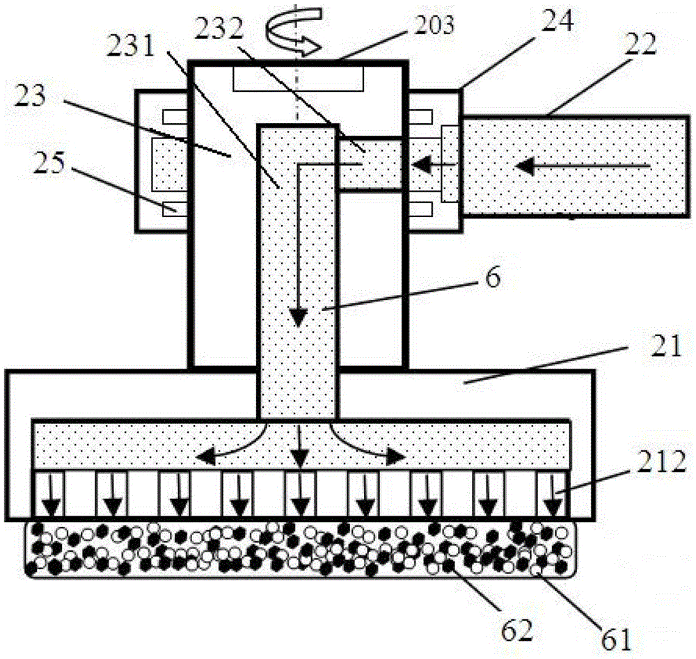 Processing device based on non-Newtonian fluid shear thickening mechanism polishing method