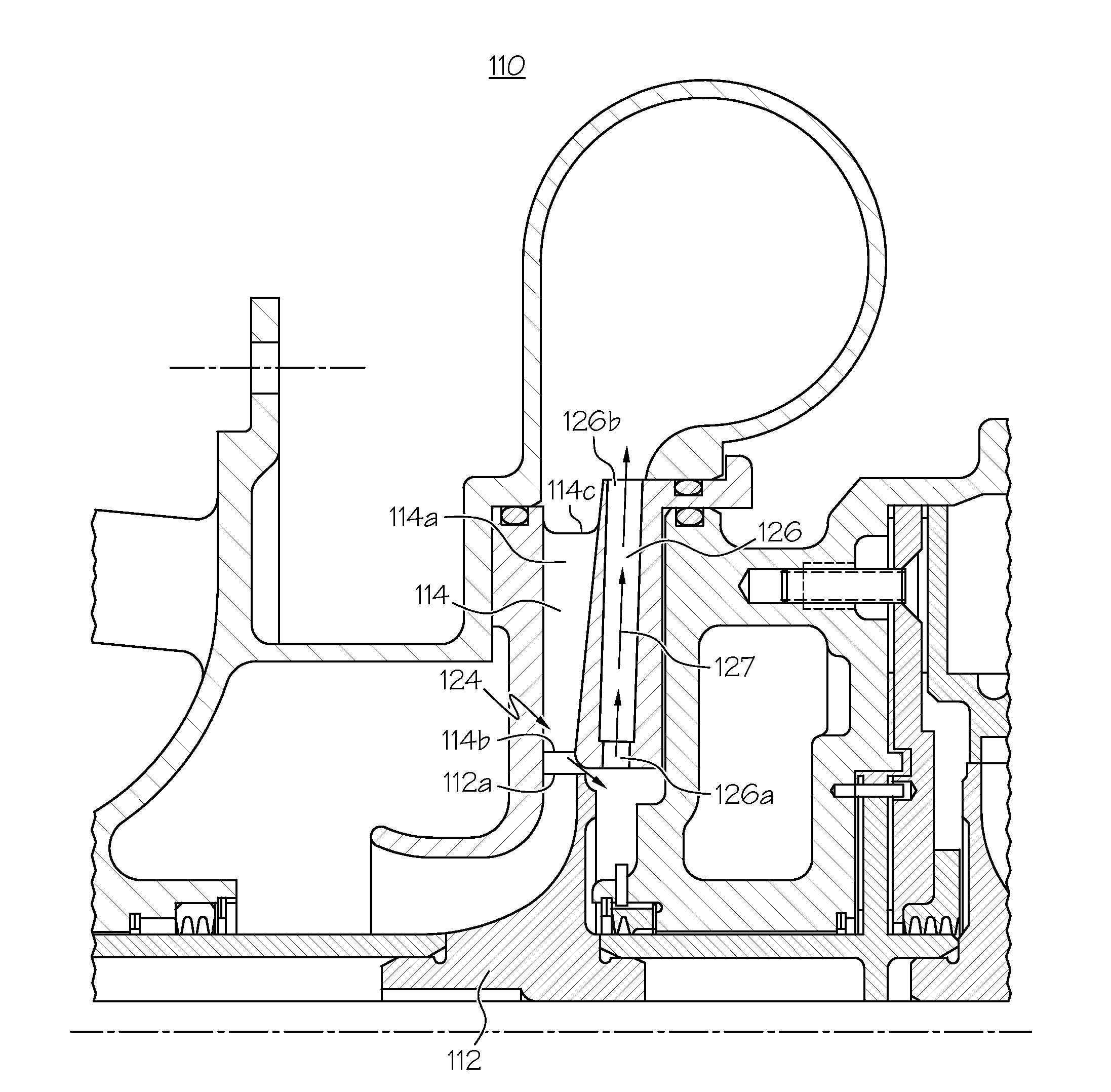 Wide flow compressor with diffuser bypass