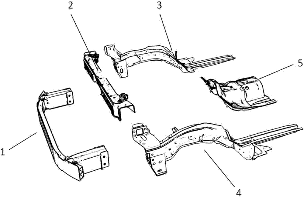 Vehicle body assembly quality online diagnosis method based on component measuring point distance abnormality judgment