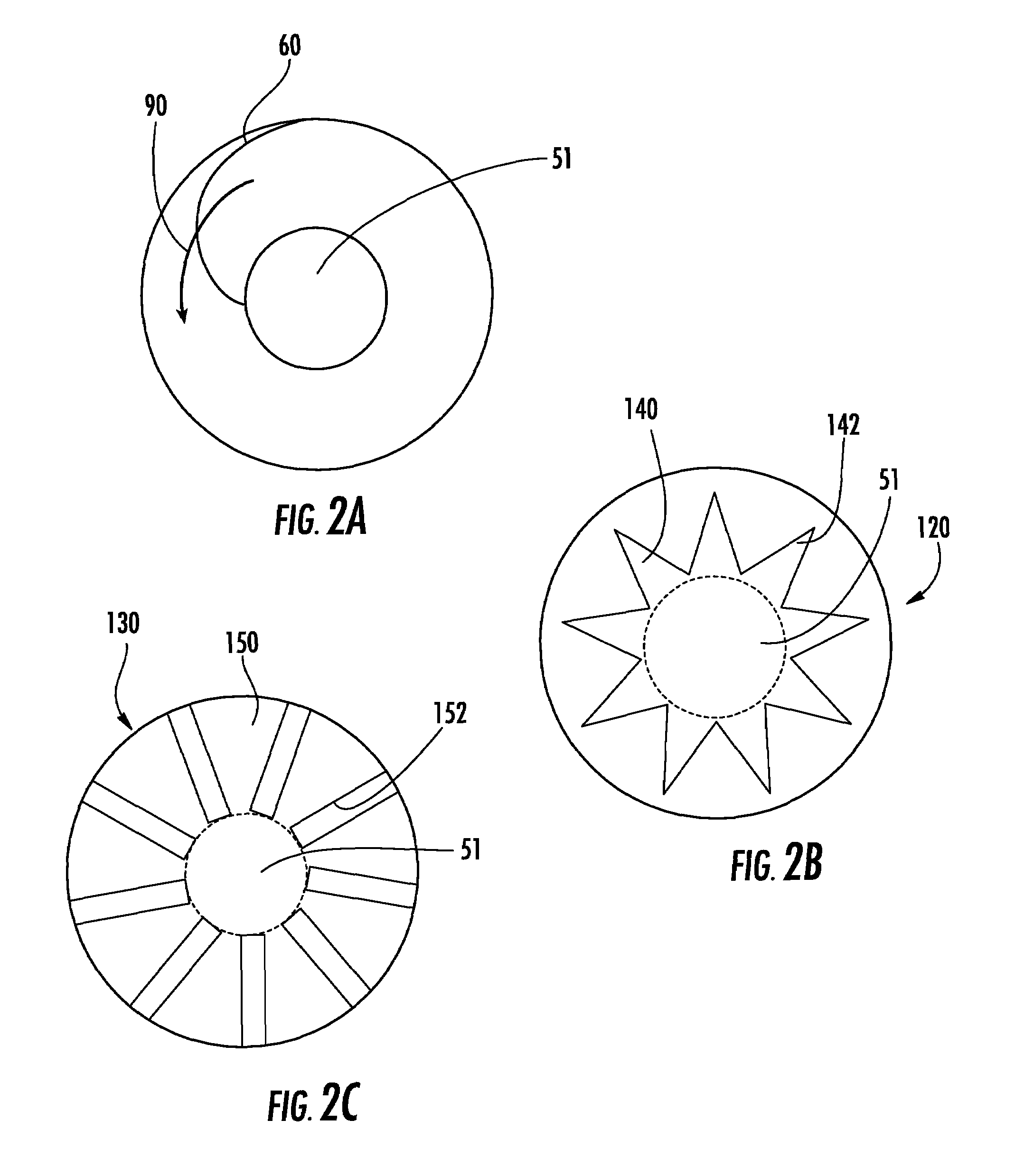 Dispensing cap with center channel and helical flow profile
