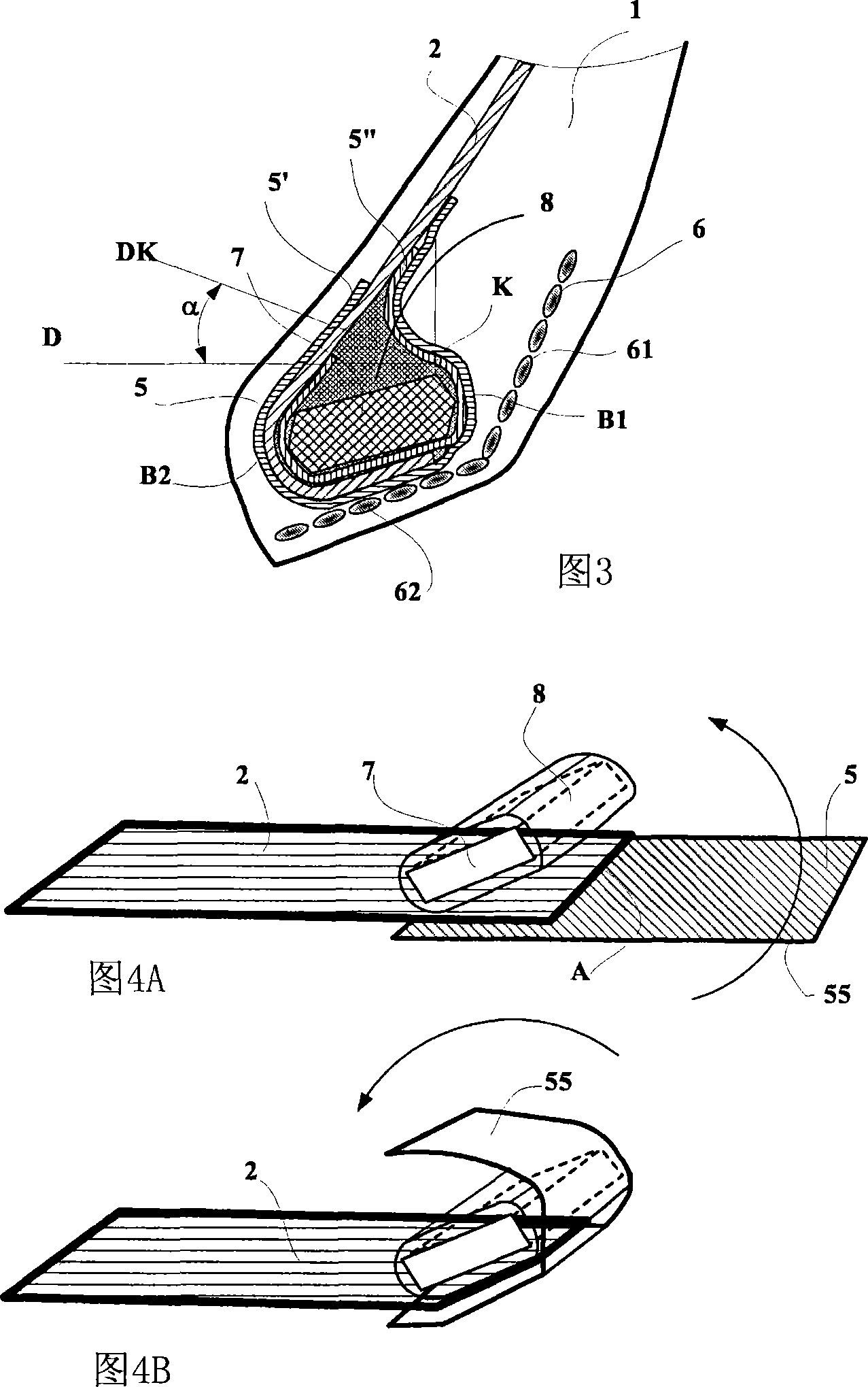 Tyre bead structure