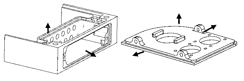 Identification method for three-dimensional computer-aided design (CAD) model intersection manufacture characteristics