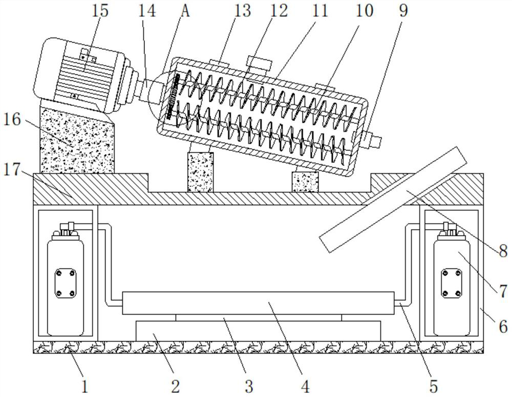 Autoclaved aerated concrete slab production equipment