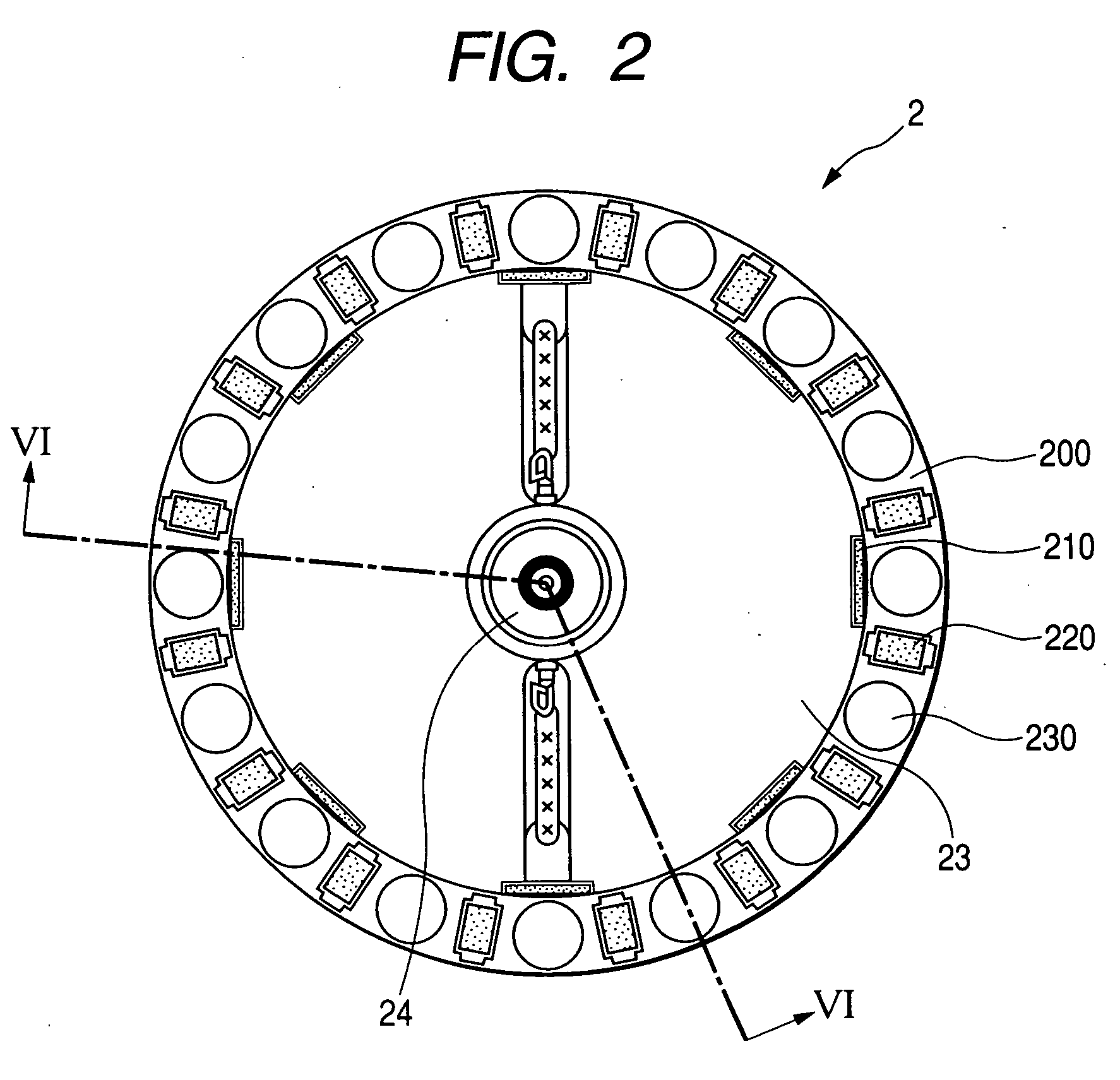 Motor vehicle AC generator having a rotor incorporating a field winding and permanent magnets