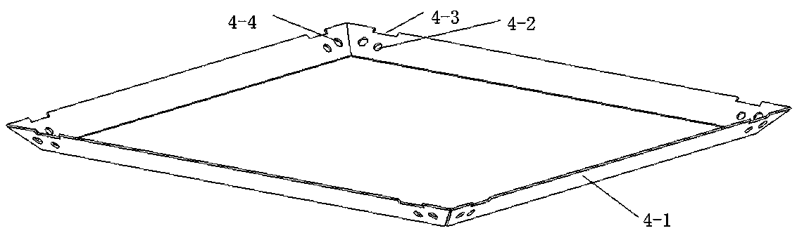 Recyclable combined type packaging frame, suspension packaging box and packaging device