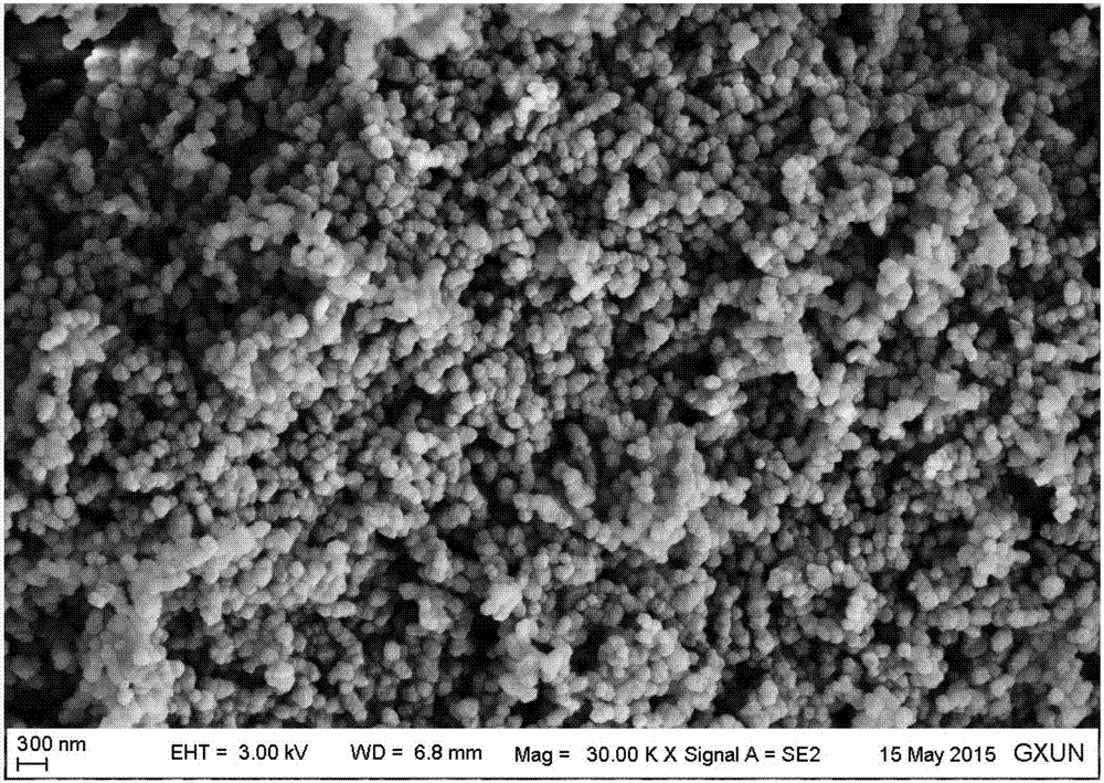 Method for preparing high-specific surface area precipitated calcium carbonate