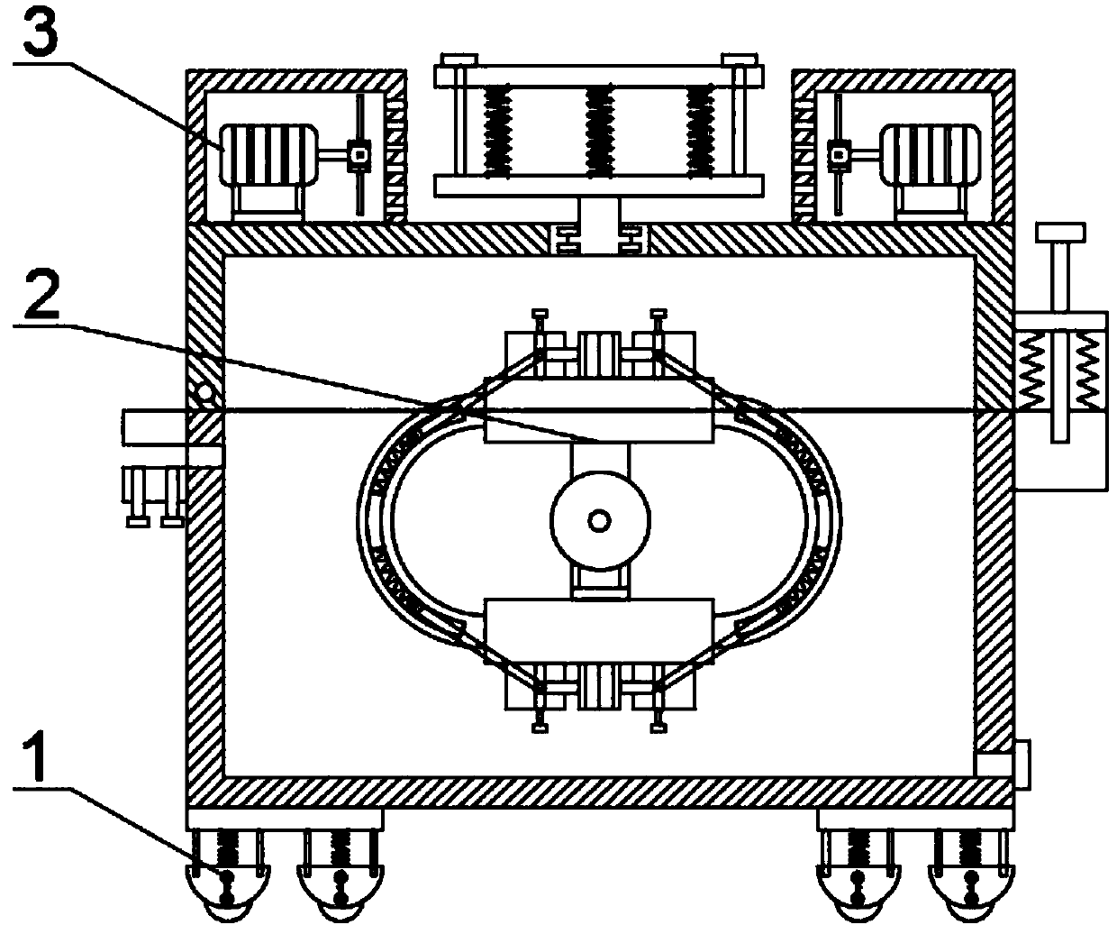 Multifunctional biochemical apparatus cleaning device