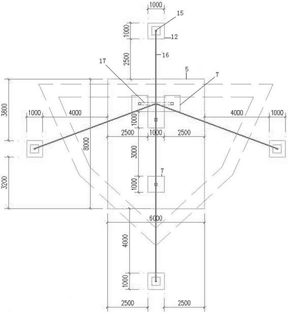 The construction method of 2 meters below the horizontal plane for green sculpture