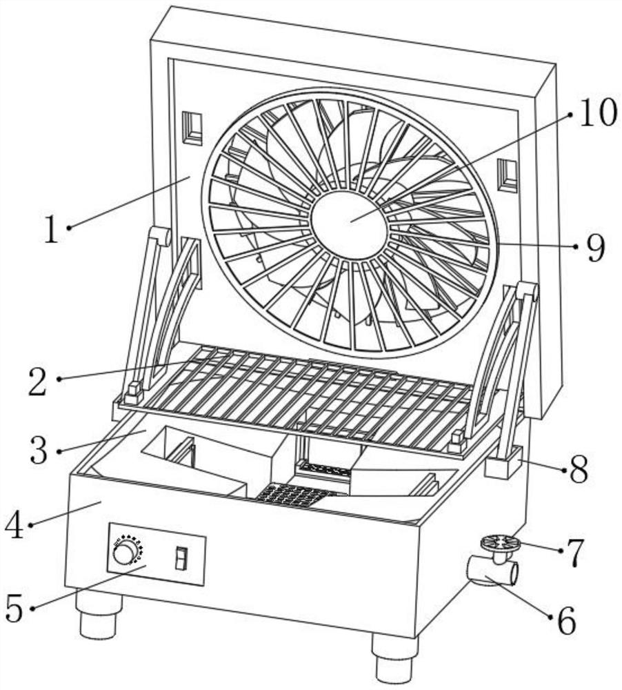 T-shaped track cleaning device for precision electromechanical equipment