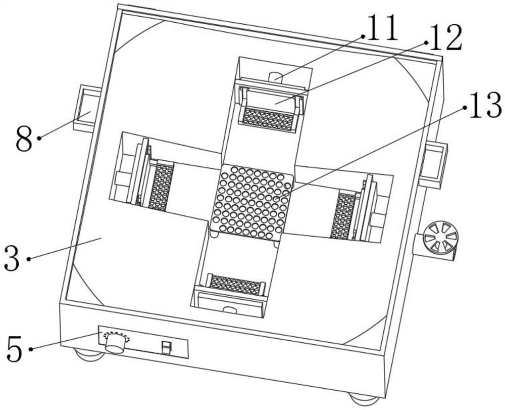 T-shaped track cleaning device for precision electromechanical equipment