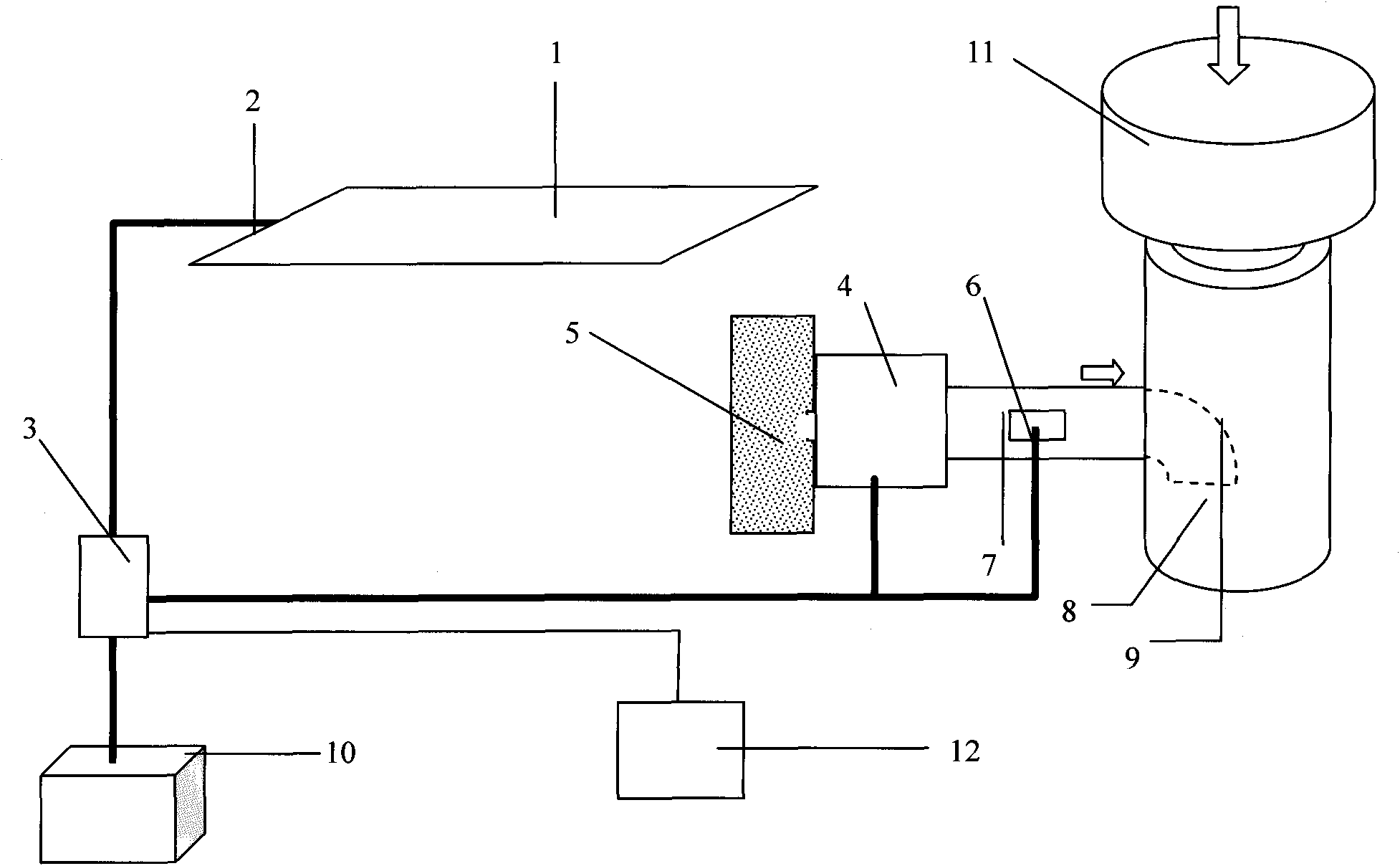 Automotive fuel saving device by refrigerating and blasting by utilizing solar energy and semiconductor