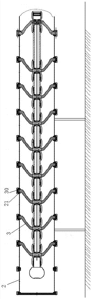 Voltage-withstand test device for basin-type insulators
