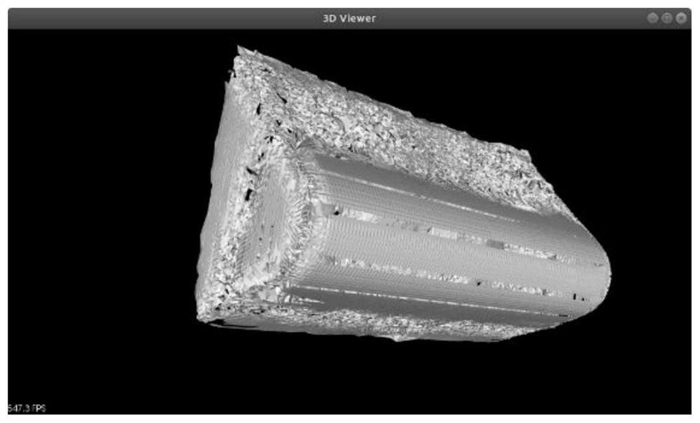 Bulk material volume measurement method based on image features and three-dimensional point cloud technology