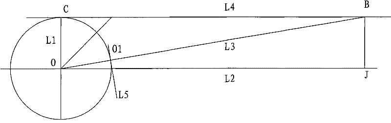 Method for measuring distance of celestial bodies