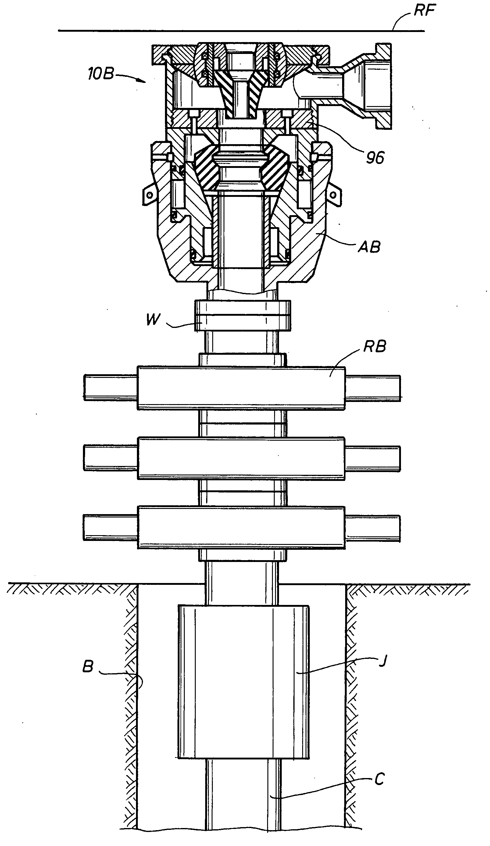 Low profile rotating control device