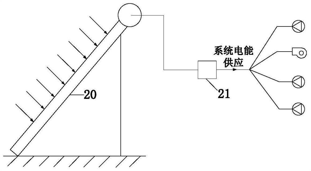 Solution dehumidification and fresh water production combined system based on flash evaporation regeneration