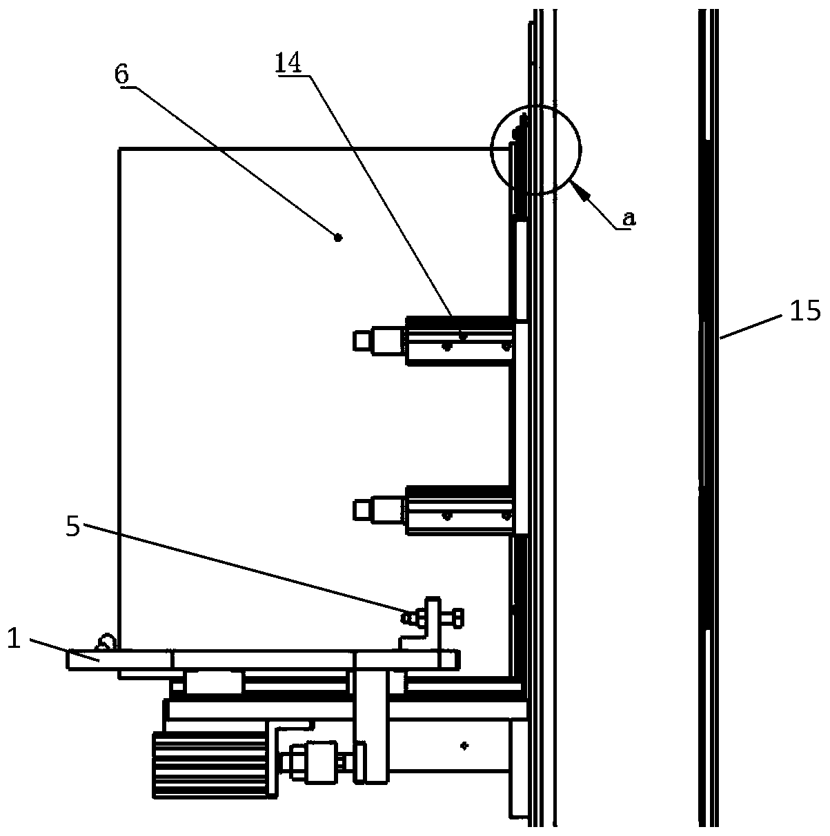 A sealing device and sealing method for an interface between a microenvironment and a wafer box