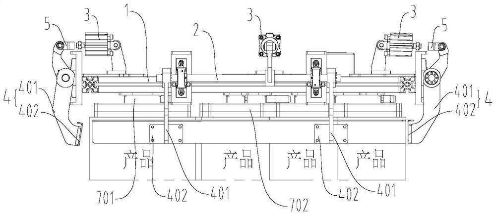 Layer-dismantling and stacking system and layer-dismantling and stacking method