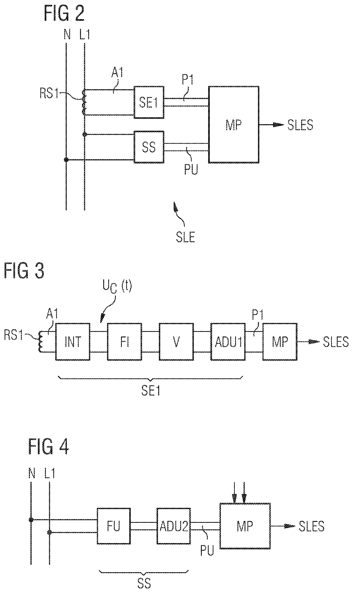 Low-voltage circuit breaker and power measuring arrangement