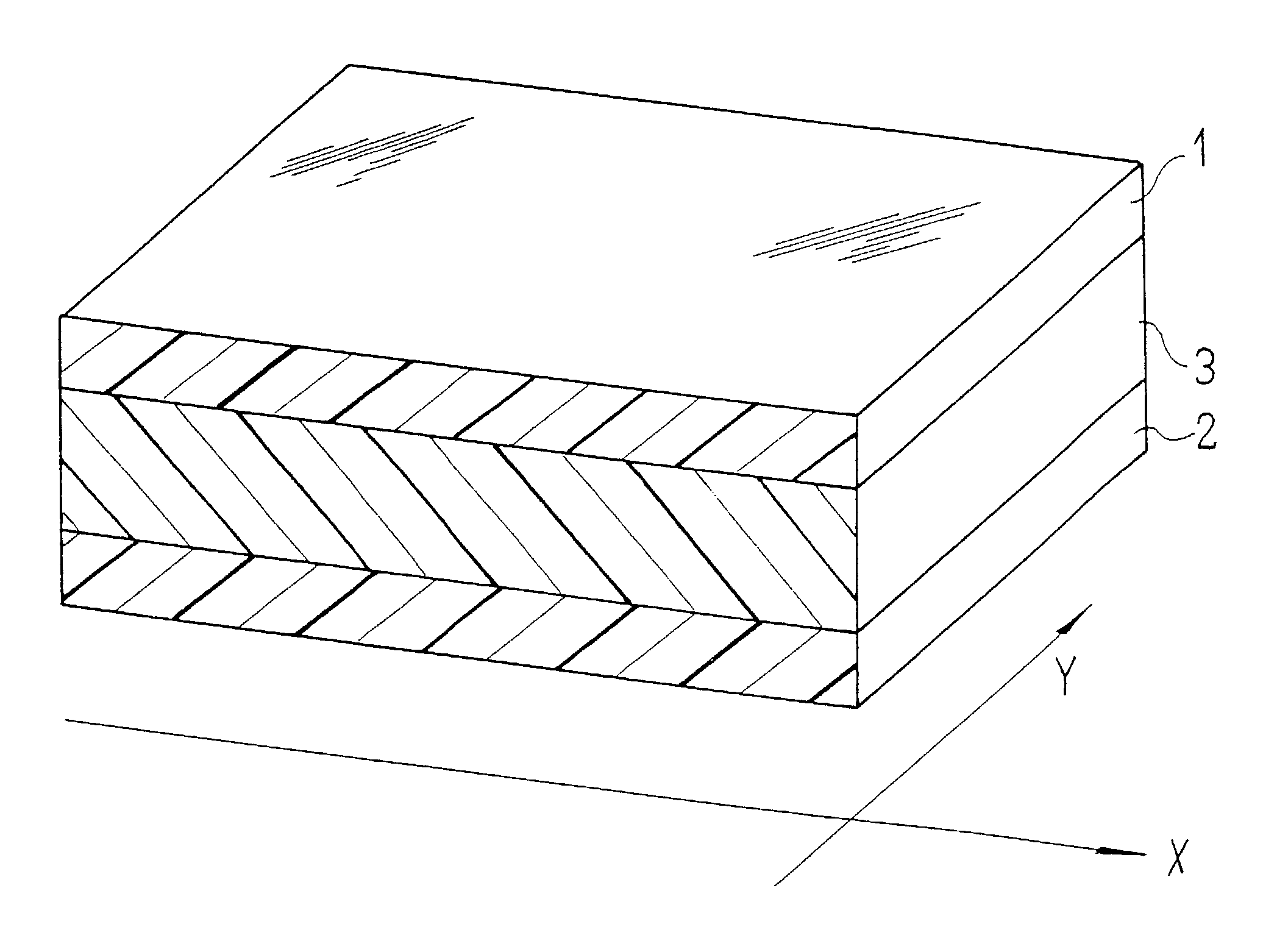 Monoaxially elastic laminate film