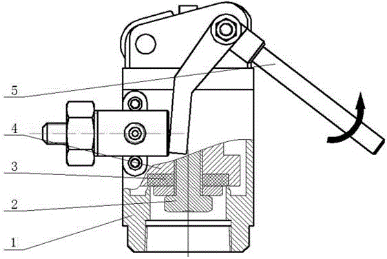 Integrated selection valve