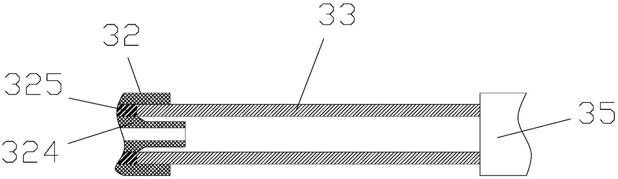 Pneumatic pipe joint testing device and detection method thereof