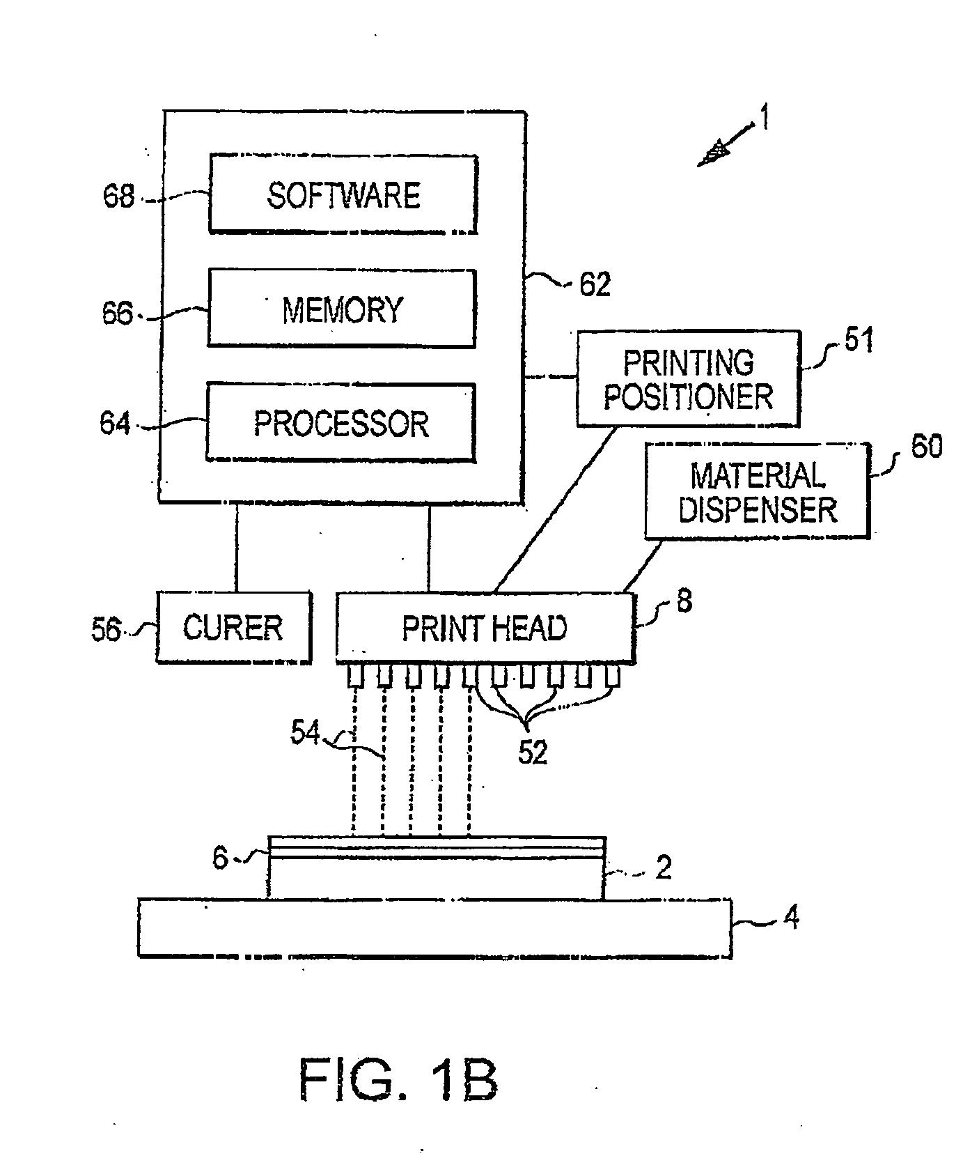 Device, system and method for accurate printing of three dimensional objects