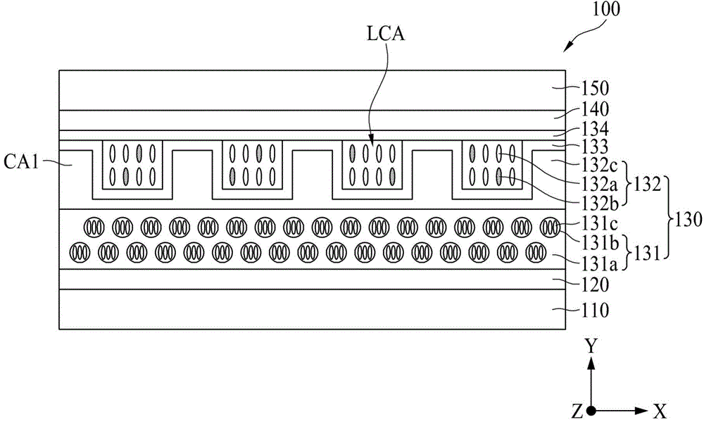 Light control device and manufacture method thereof, and transparent display device having the light control device
