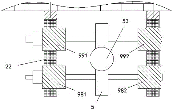 Bearing and locking device firm in connection