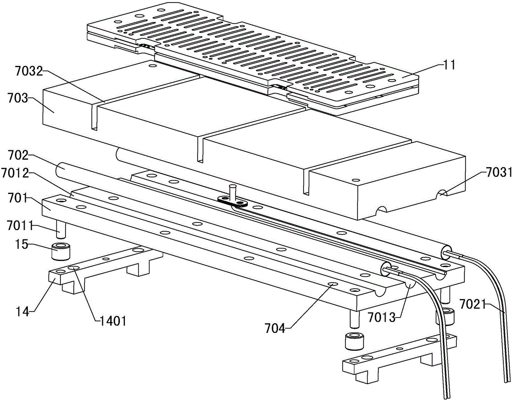 Semiconductor device welding mechanism