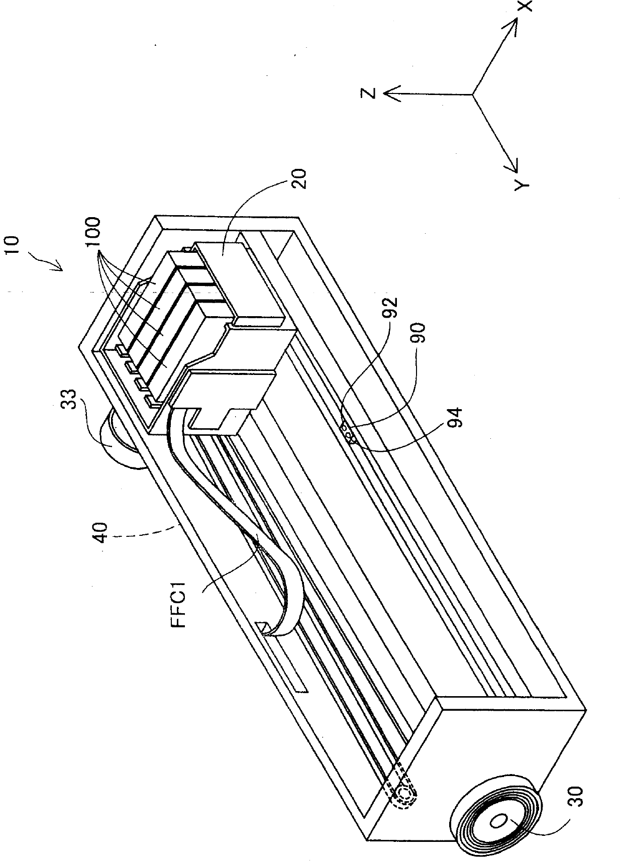 Liquid consumption device and method