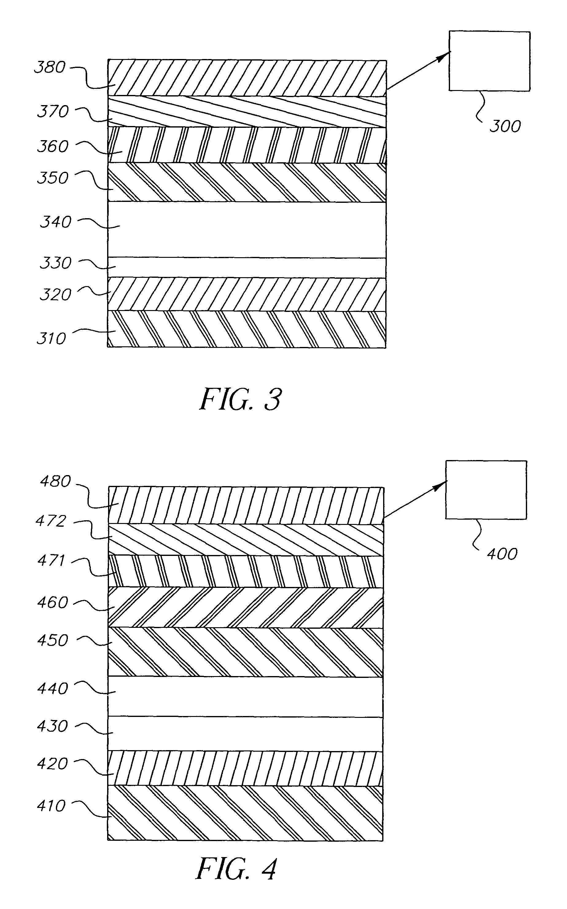 White light-emitting device structures