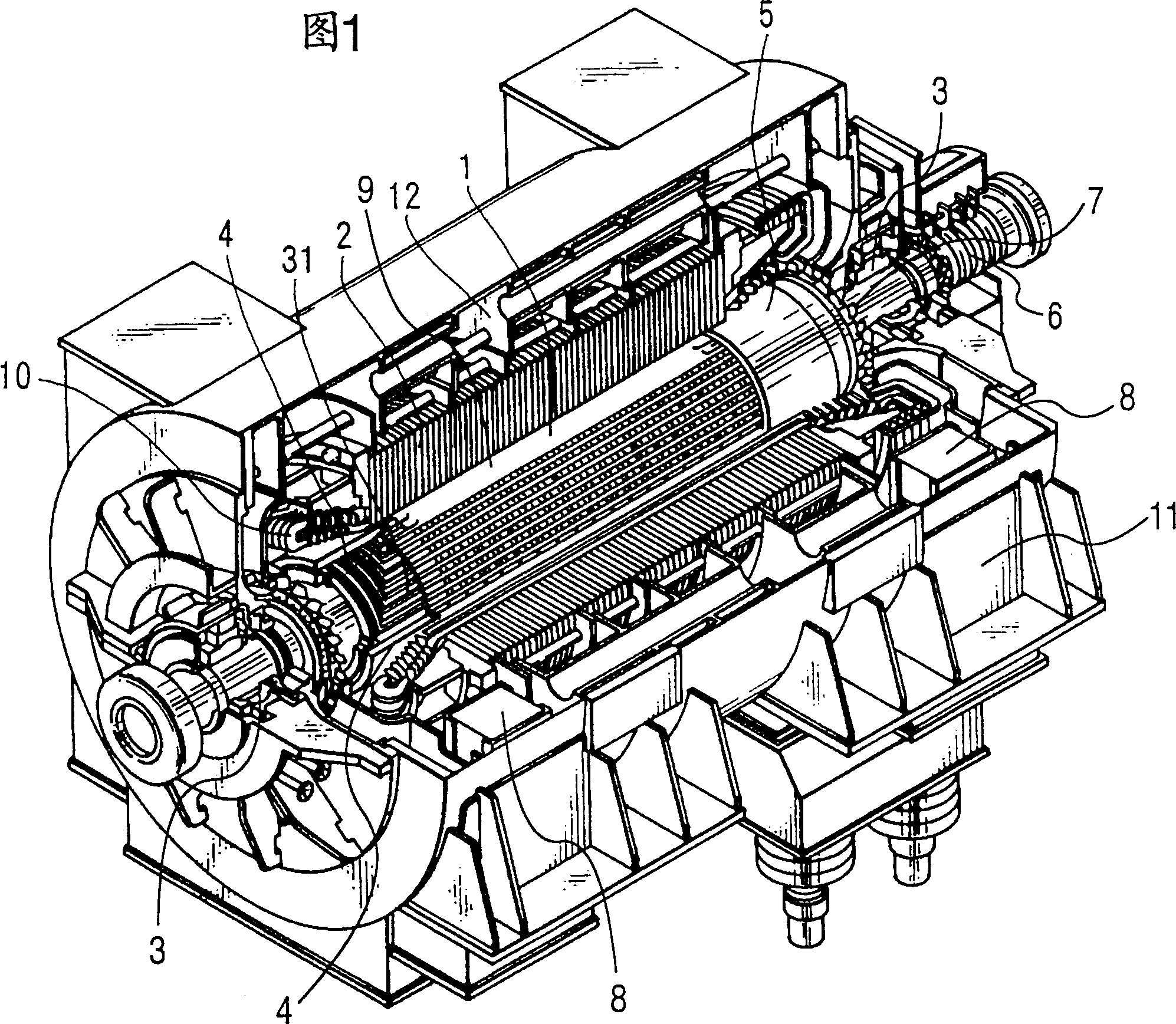 Rotary electric generator