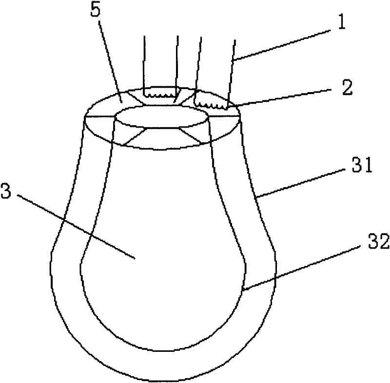 Double-layer energy-saving bulb