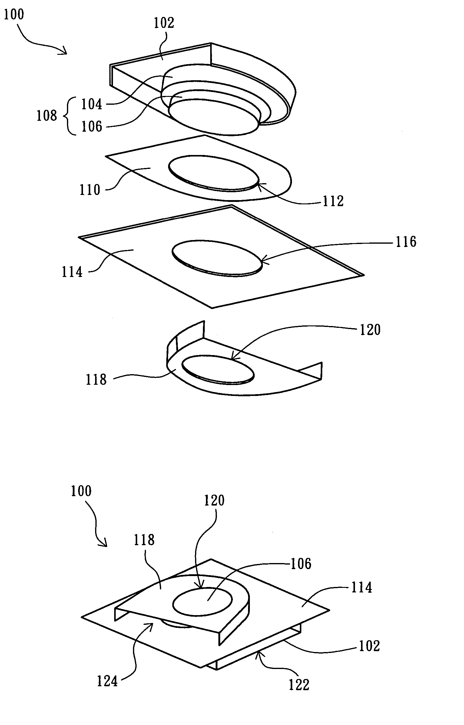 Multi-layer and multi-direction fan device