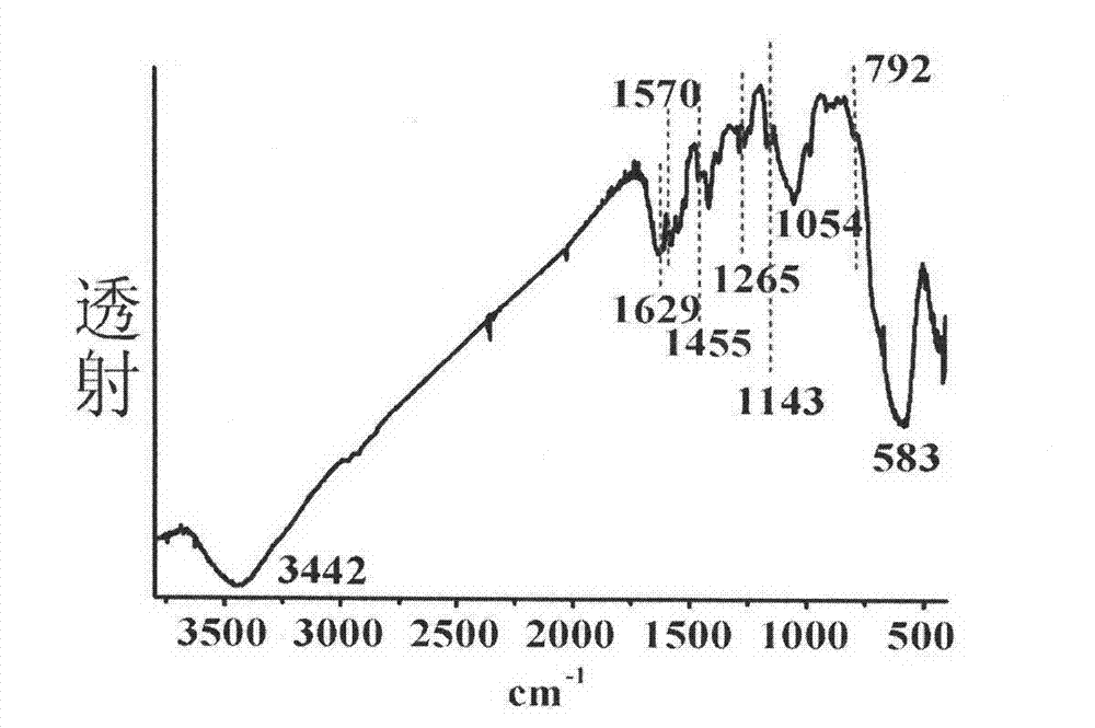 Ferroferric oxide nano-composite particle and preparation method and applications thereof