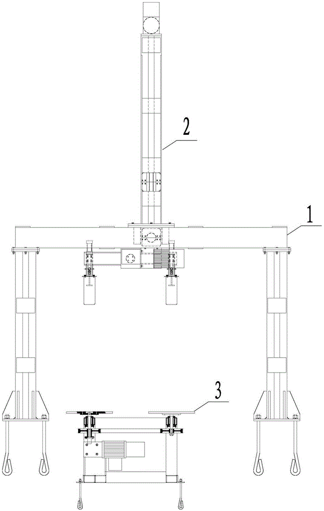 Simple automatic spraying device