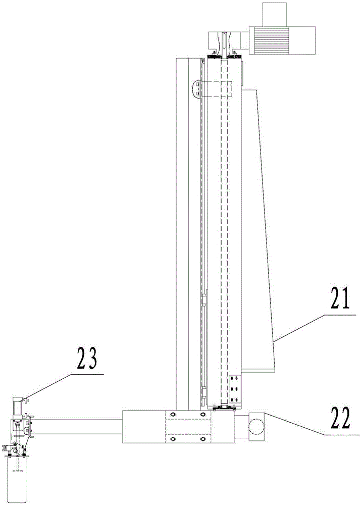 Simple automatic spraying device