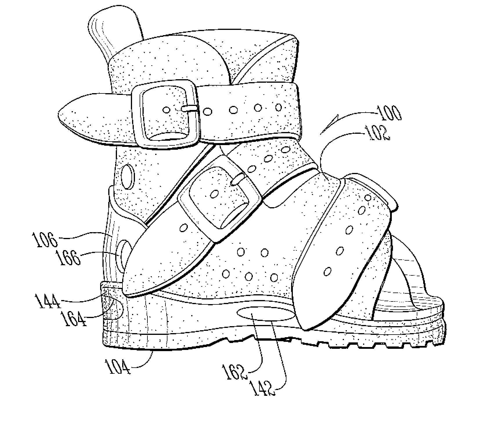 System and method for correcting clubfoot problems in children
