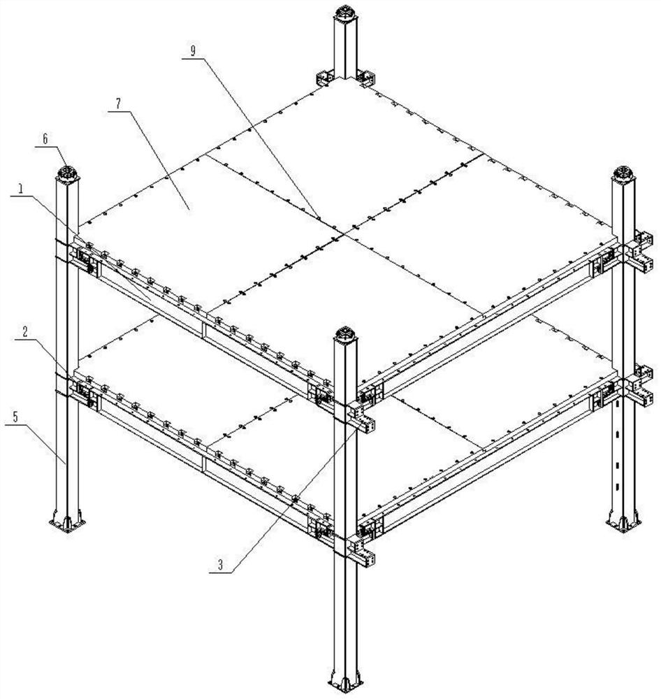 Fabricated building structure