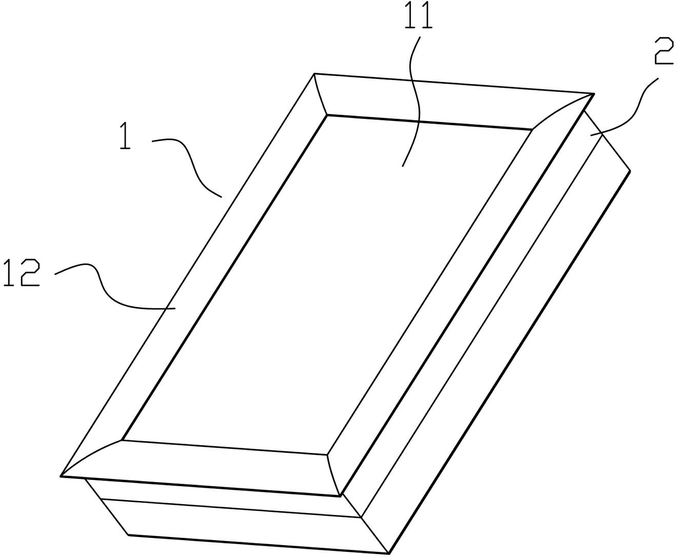 Wall-embedded mounting system for operation panel