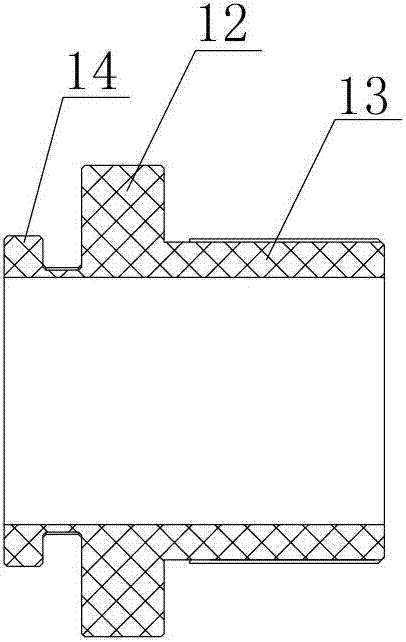 Axial pressure device used for core holder